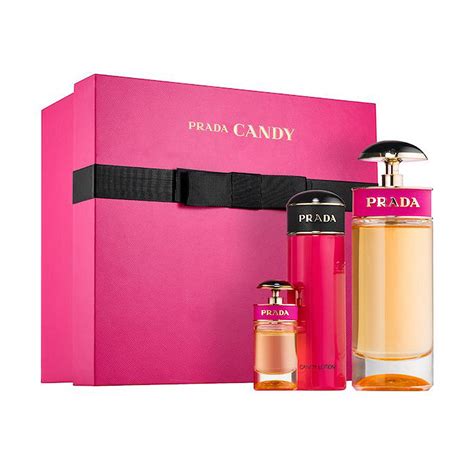 prada candy travel gift set|Prada Candy miniature set.